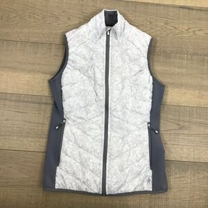 Smartwool White and Gray Vest